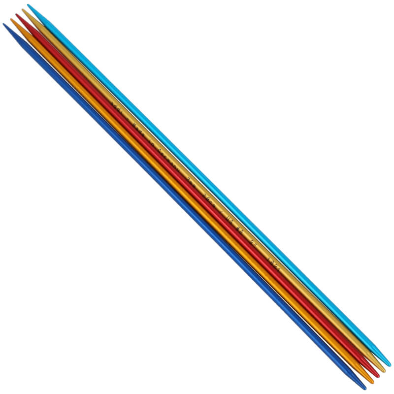 Strumpfstricknadeln Kolibri - addi Germany - Farbe 2009