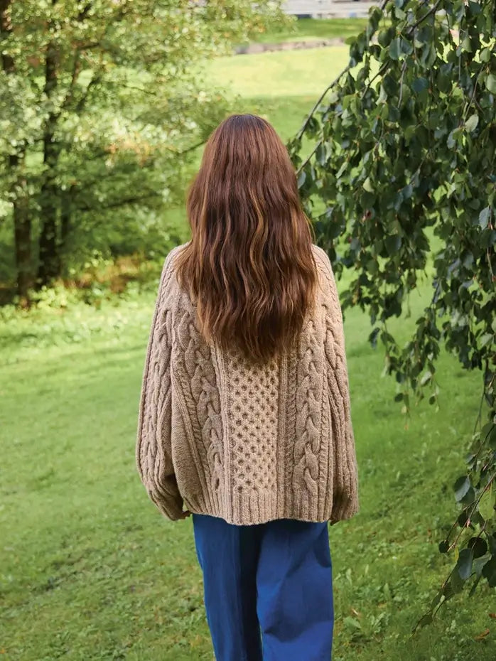 Wilbur Cable Sweater - Sandnes Garn