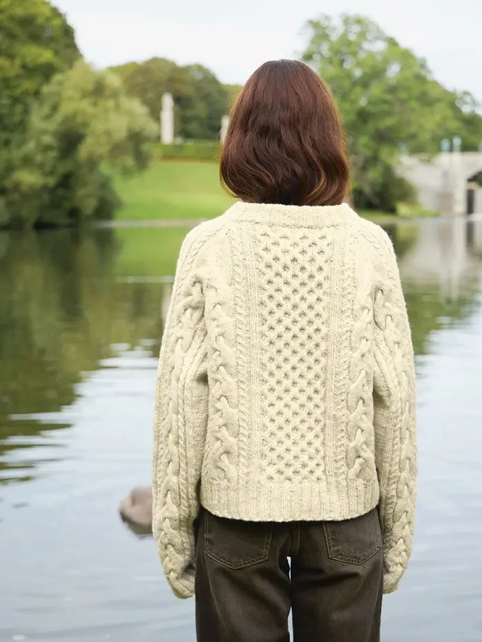 Wilbur Cable Sweater - Sandnes Garn