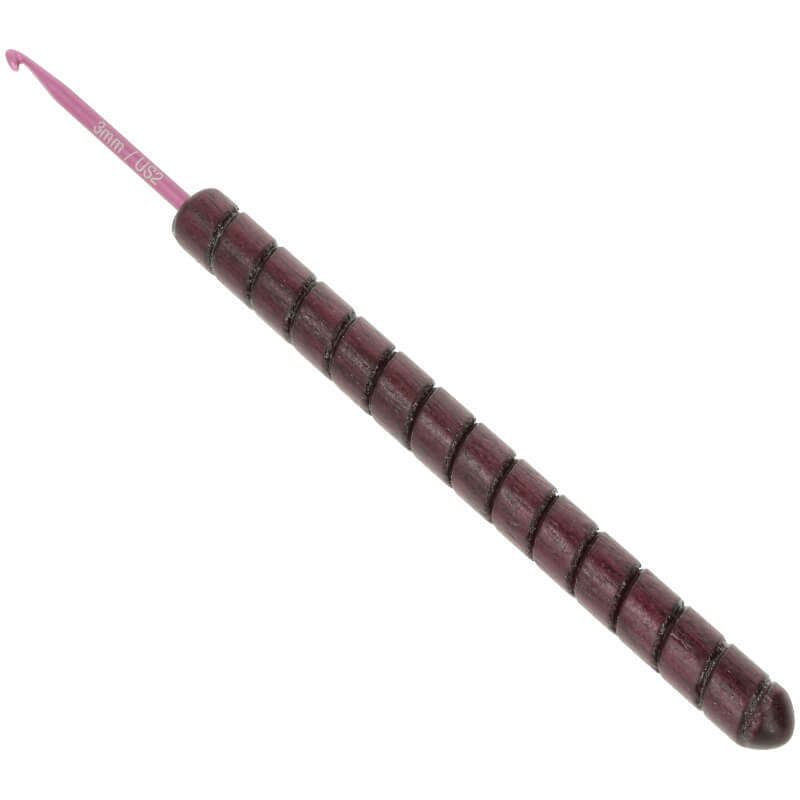 Wollhäkelnadel Purpleheart - addi Germany – Farbe 1630