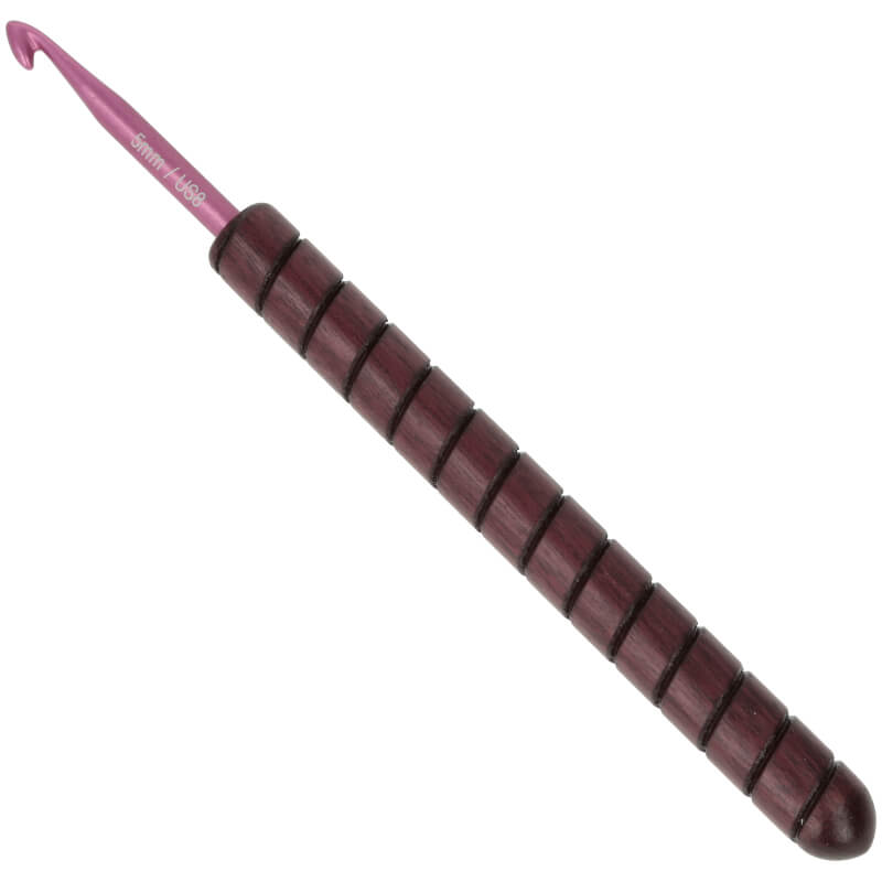 Wollhäkelnadel Purpleheart - addi Germany – Farbe 1650