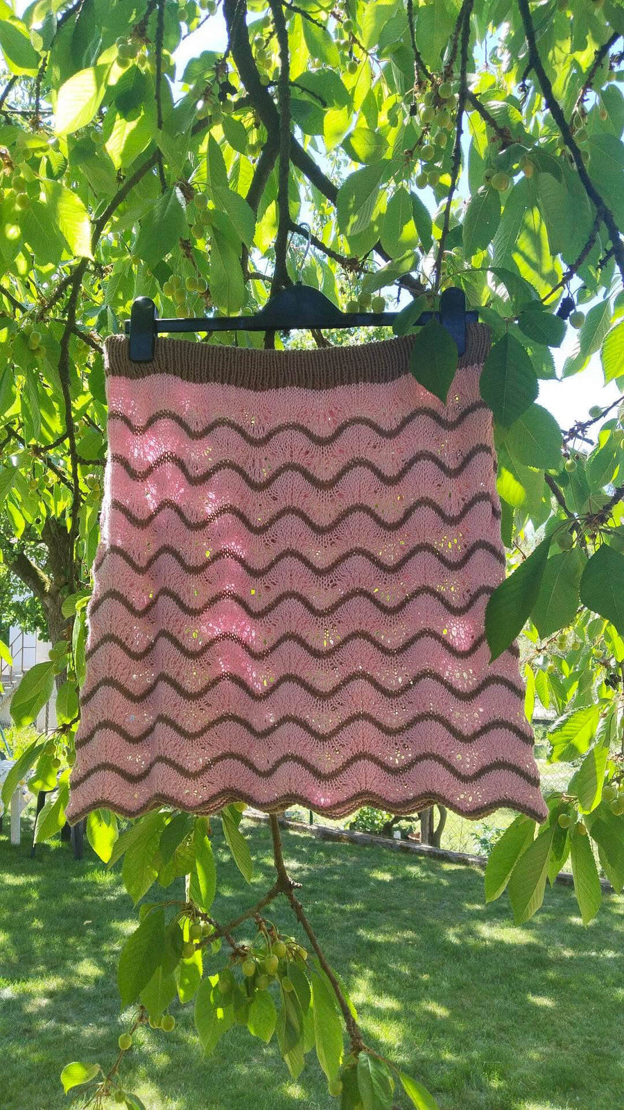 Beach Wave Skirt - Strickanleitung
