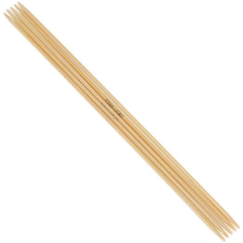 Strumpfstricknadel Bambus - addi Germany - Farbe 1501