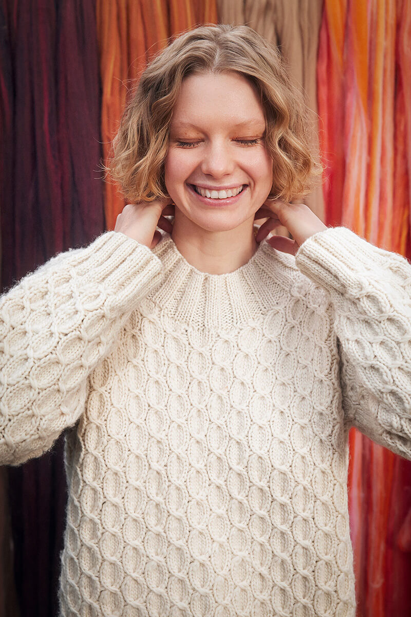 Nancy Pullover - Lang Yarns