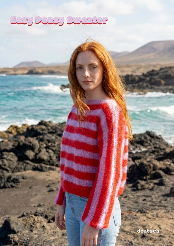 Easy peasy Sweater - Zweifarbig