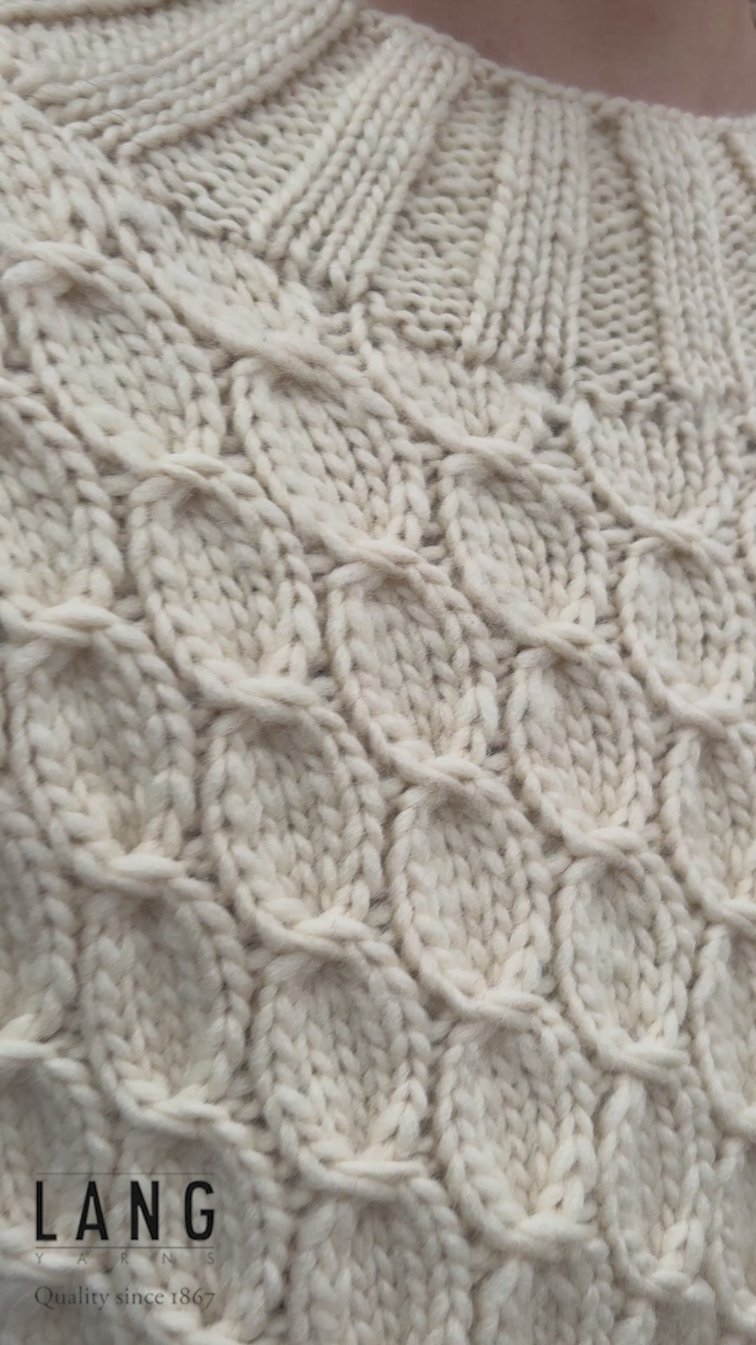 Nancy Pullover - Lang Yarns