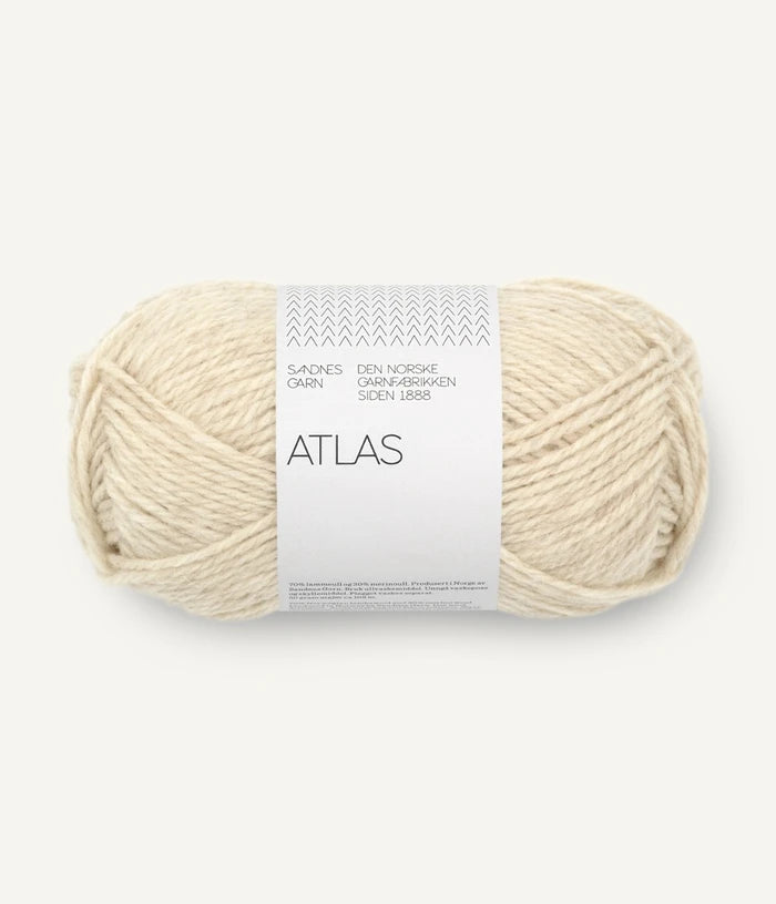 Strickgarn von Sandnes Garn Atlas in 2641 naturmelert