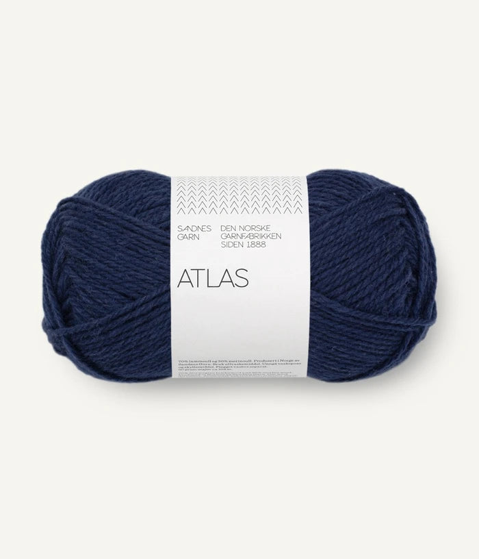 Strickgarn von Sandnes Garn Atlas in 5575 marine