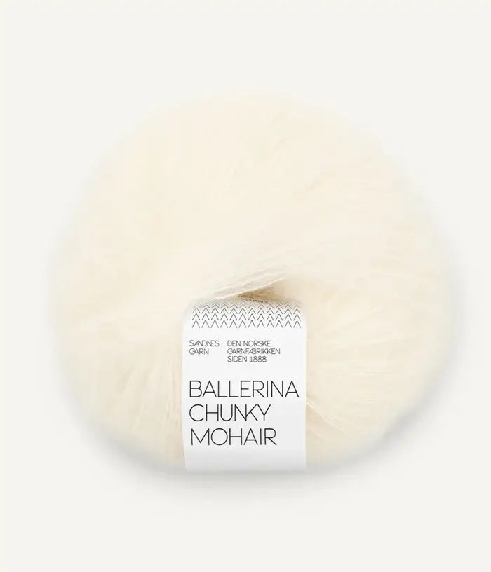 Ballerina Chunky Mohair - Sandnes Garn - Farbe 1012