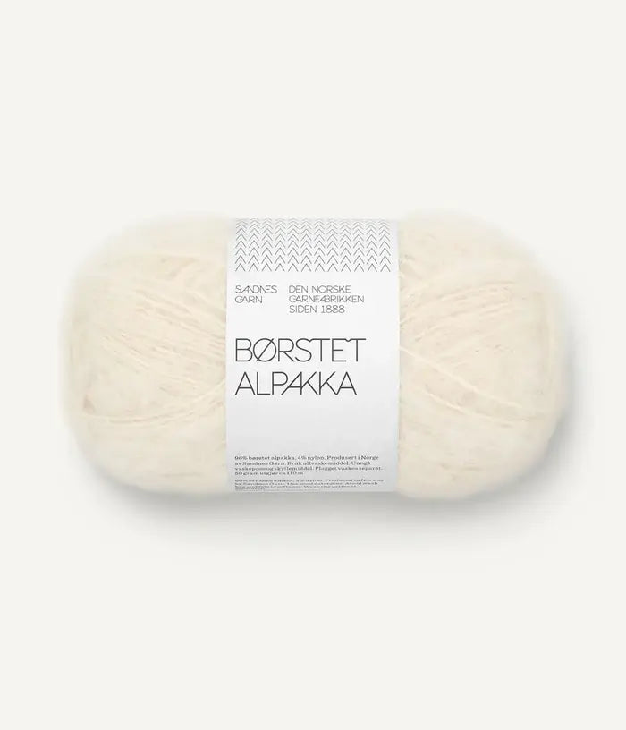 Børstet Alpakka - Sandnes Garn - Farbe 1012