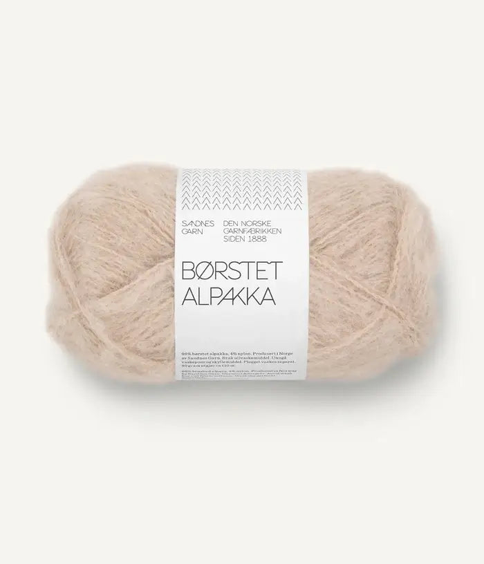 Børstet Alpakka - Sandnes Garn - Farbe 3021