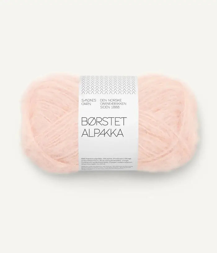 Børstet Alpakka - Sandnes Garn - Farbe 3509