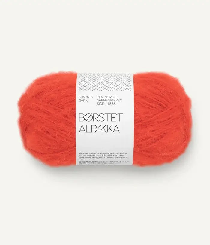 Børstet Alpakka - Sandnes Garn - Farbe 3819