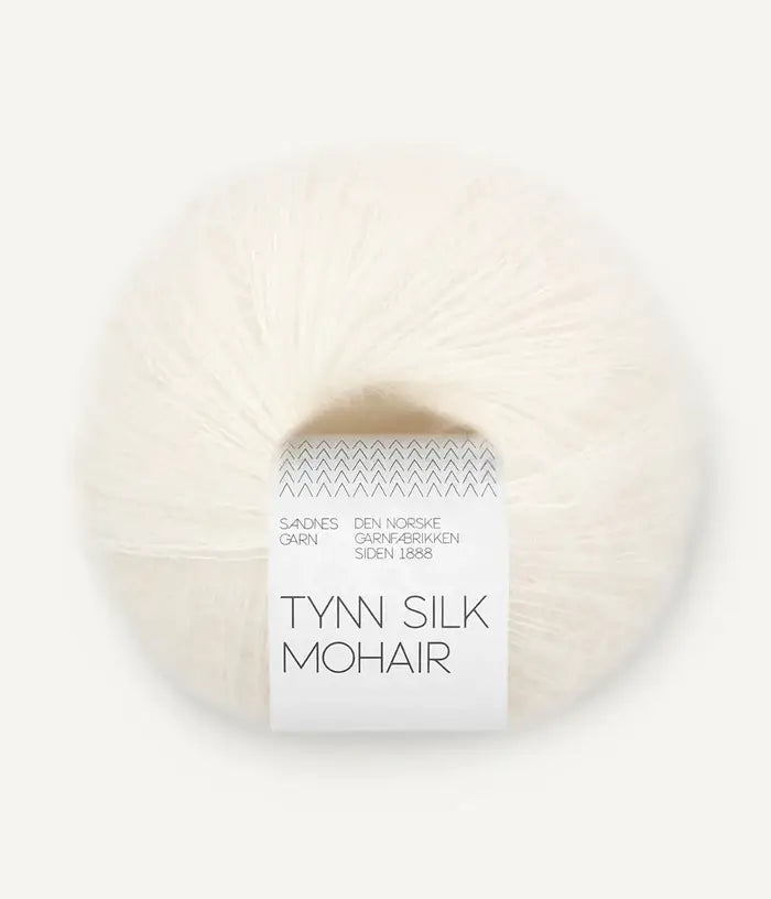 Tynn Silk Mohair - Sandnes Garn – Farbe 1001